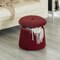 Fabulaxe 16 W, 14 H, Velvet, MDF Wood, Red QI004182.RD - alternate 5